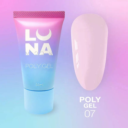 Luna Poly Gel №7 Ανοιχτό Ροζ 30ml