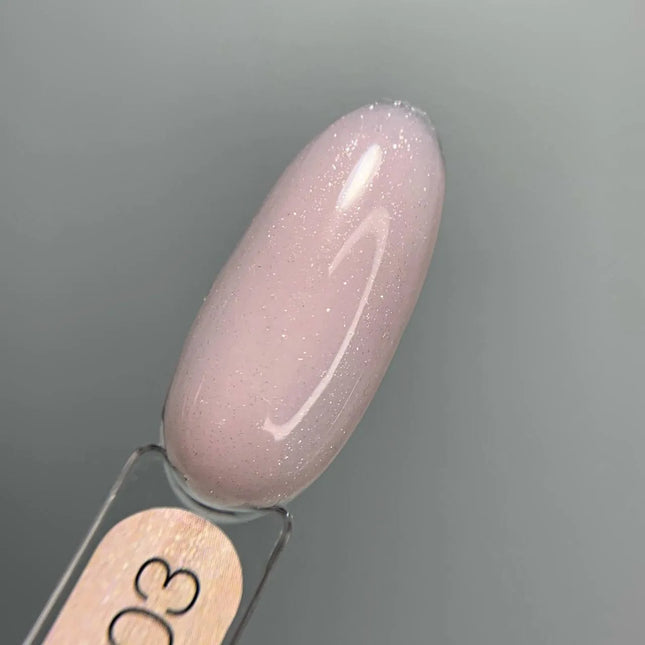 Luna Shimmer Τζελ №3 Ανοιχτό Ροδάκινο 15ml