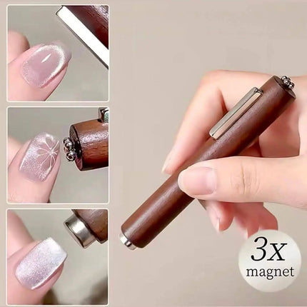 Μαγνήτης 3 σε 1 για Cat Eye (Ξύλο)