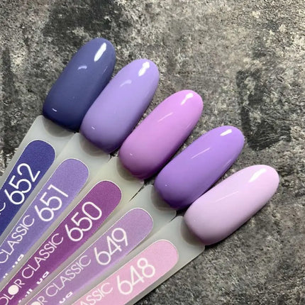MOON Gel Polish №652 Blue-Gray 8ml