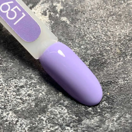 Βερνίκι νυχιών gel MOON №651 Πλούσια λιλά 8ml