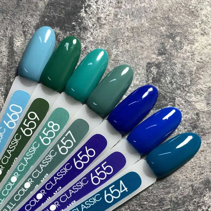 MOON Βερνίκι τζελ №654 Deep Sea 8ml