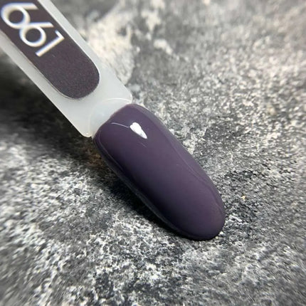 Βερνίκι τζελ MOON №661 Ανθρακί 8ml