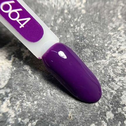 MOON Βερνίκι τζελ №664 Σκούρος Αμέθυστος 8ml