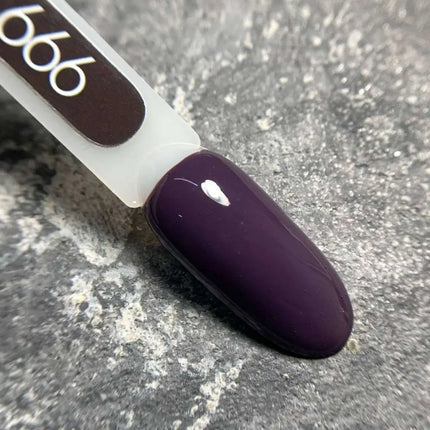 MOON Βερνίκι τζελ №666 Καπνιστή Μελιτζάνα 8ml