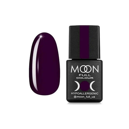 MOON Βερνίκι τζελ №168 Σκούρο Δαμασκηνί 8ml