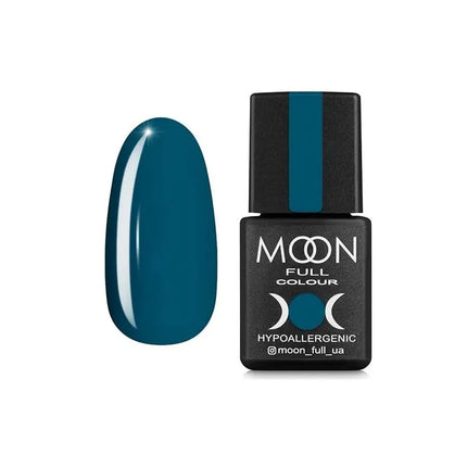 MOON Τζελ βερνίκι №184 Γκρι-Πράσινο 8ml
