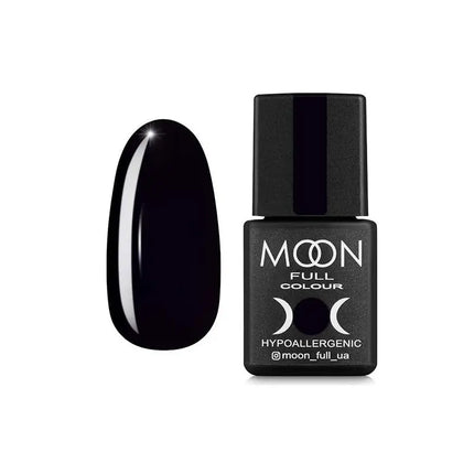 Ημιμόνιμο βερνίκι MOON №188 Μαύρο 8ml