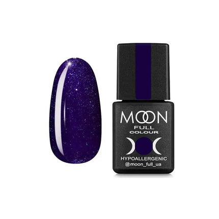 MOON Ημιμόνιμο Βερνίκι №318 Μπλε Βιολετί Shimmer 8ml