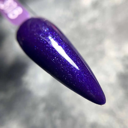 MOON Ημιμόνιμο Βερνίκι №318 Μπλε Βιολετί Shimmer 8ml