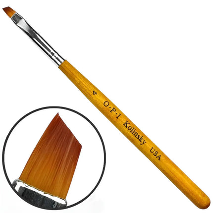 Nail Brush Angled OPI Kolinsky №4