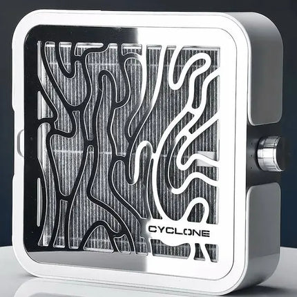 Συλλέκτης Σκόνης Νυχιών Bucos Cyclone X2 Ασημί 72W