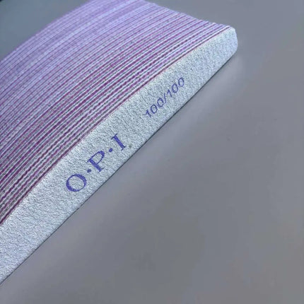 Λίμες νυχιών OPI Crescent 100/100 grit 25 τεμ.
