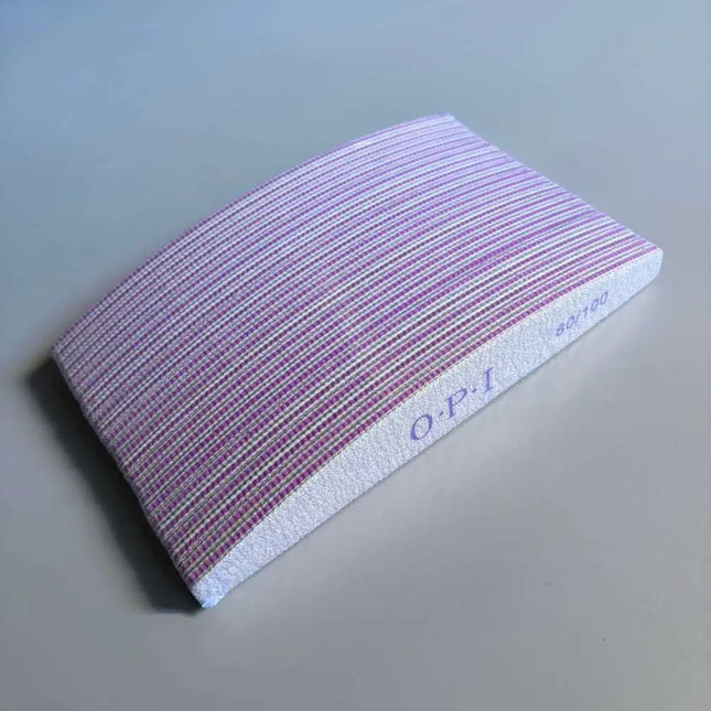 OPI Nail Files Crescent 80/100 Grit 25 pcs