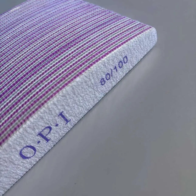 OPI Nail Files Crescent 80/100 Grit 25 pcs