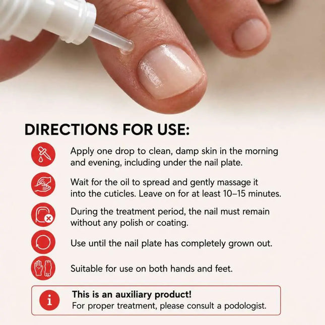 Regenerating oil against onycholysis - OniStop 15ml NAILSOFTHEDAY