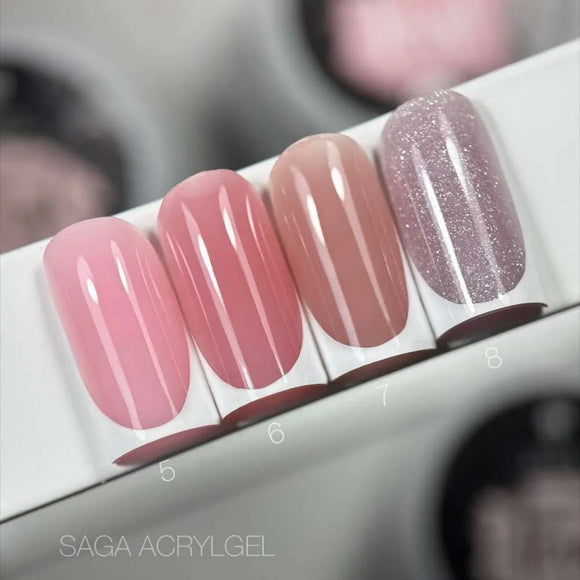 Saga Ακρυλικό Τζελ №05 Nude ροζ 13ml