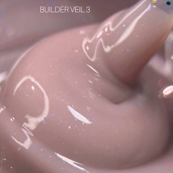 Saga Builder Gel Veil №03 Κρεμ καφέ με λάμψη 30ml