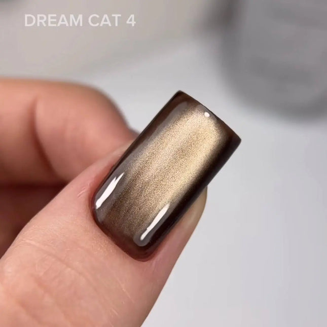 Saga Cat Eye Dream №4 Χρυσό Καφέ 10ml