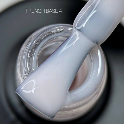 Saga French Παλτό βάσης №4 Milky μπεζ 10ml