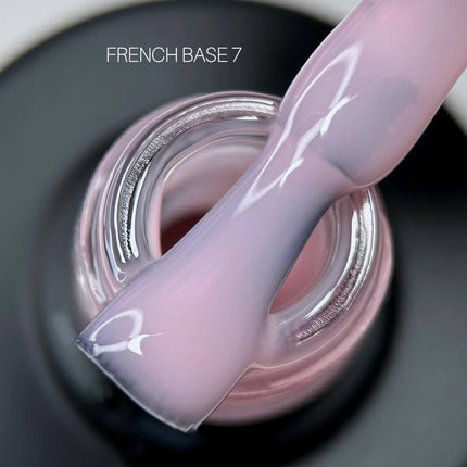 Saga French Παλτό βάσης №7 Peachy beige 10ml