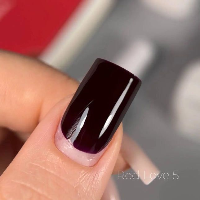 Βερνίκι Gel Saga Love Red 5 Eggplant 10 ml