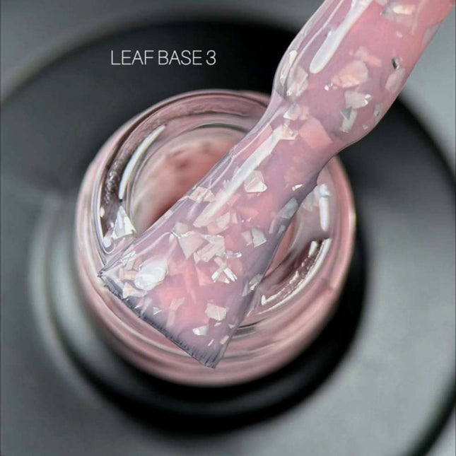 Saga Παλτό βάσης №03 Soft pink με ασημένιο φύλλο 9ml