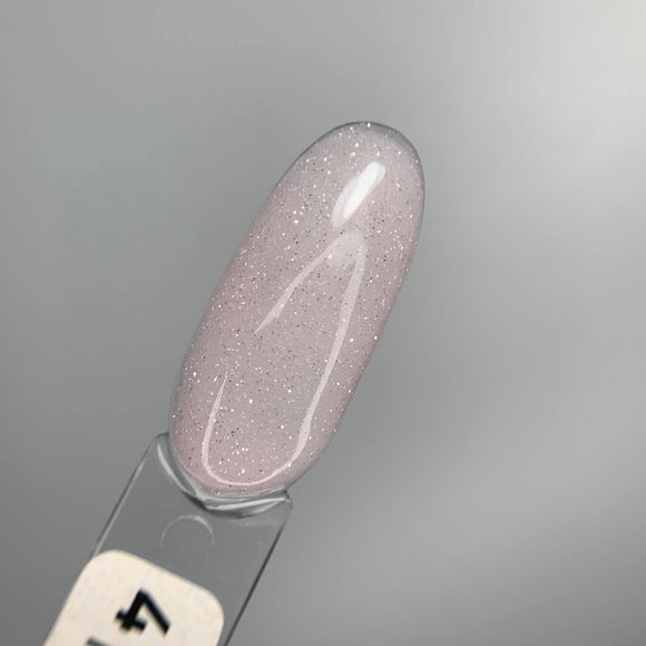 Saga Night Gel №4 Μπεζ με φωτεινές σπίθες 15ml