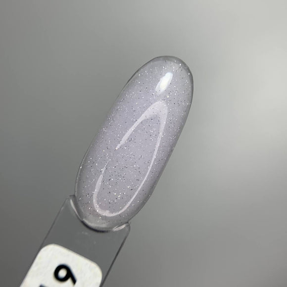Saga Night Gel №6 Σταχτί με φωτεινές σπίθες 15ml