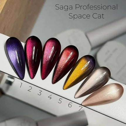 Saga Cat Eye Space №1 Βιολέτα 10ml