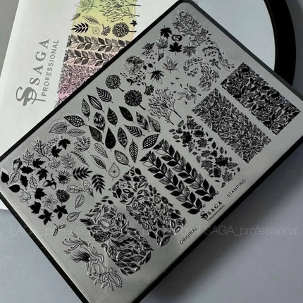 SAGA Stamping Plate №12 Autumn