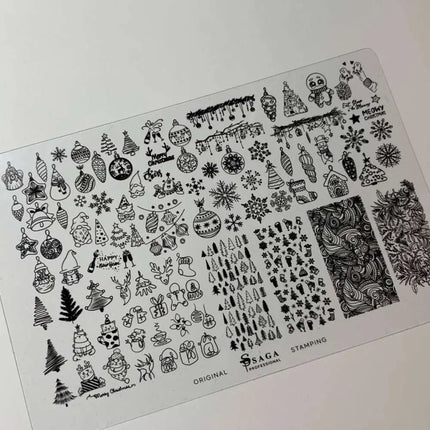 SAGA Stamping Plate №14 Winter