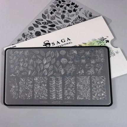 SAGA Stamping Plate №12 Autumn