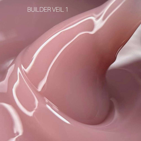 Saga Builder Gel Veil №04 Μπεζ ροζ 15ml