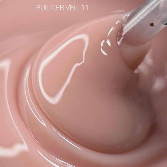 Saga Builder Gel Veil №11 Ροζ-καφέ 30ml