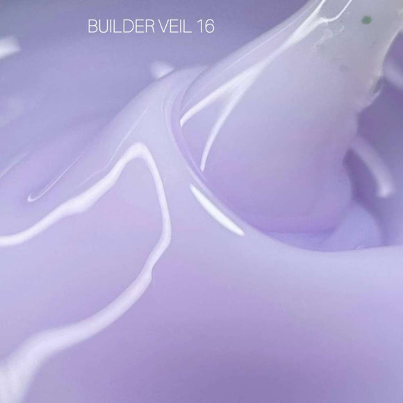 Saga Builder Gel Veil №16 Milky μωβ 15ml