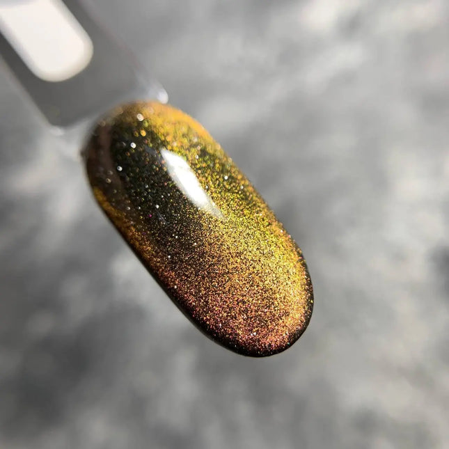 Saga Cat Eye Chameleon №06 Bronze Ροζ Πράσινο 9ml