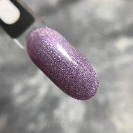 Saga Cat Eye Shine №05 Λιλά με μπλε γκλίτερ 9ml