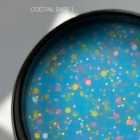 Saga Coctail Base №1 Blue with figures 13ml