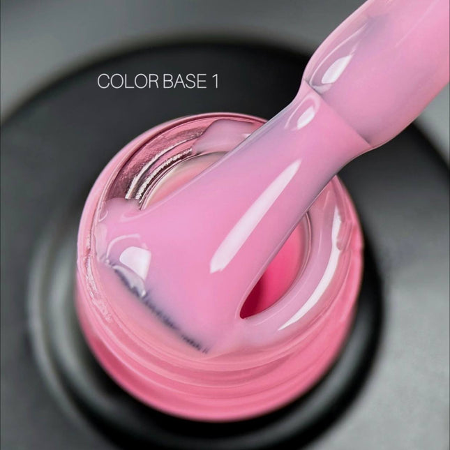 Saga Color Παλτό βάσης №01 Καραμέλα ροζ 9ml