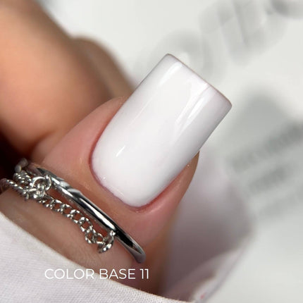 Saga Color Παλτό βάσης №11 Λευκό 10ml
