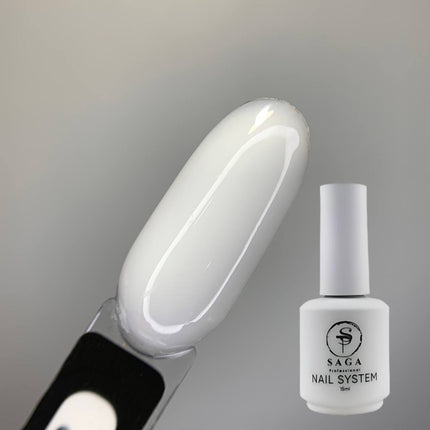 Saga Ελαστικό Παλτό βάσης №1 Milky 15 ml