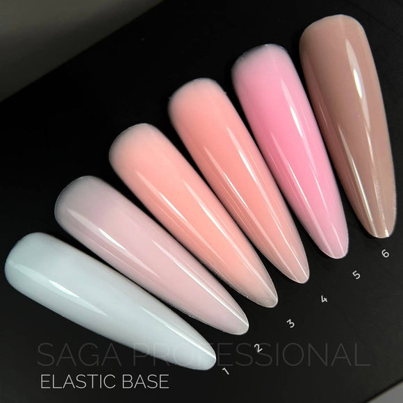 Saga Elastic Base №6 Mocha 15ml