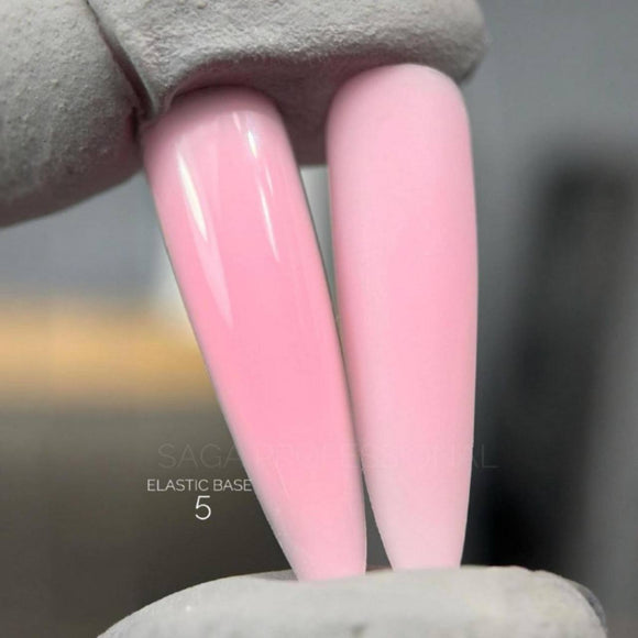 Saga elastic Base №5 Pink 15ml