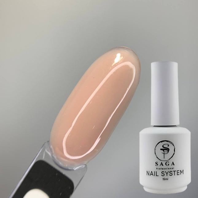 Saga Ελαστικό Παλτό βάσης №6 Μόκα 15ml
