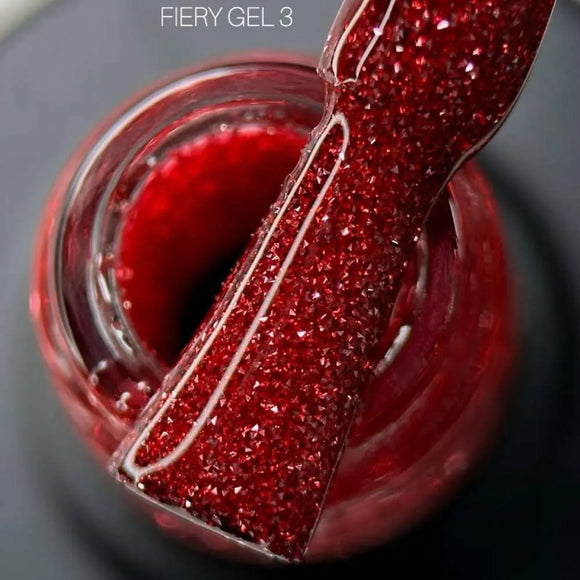 Saga Fiery Gel Polish №03 Red 10ml