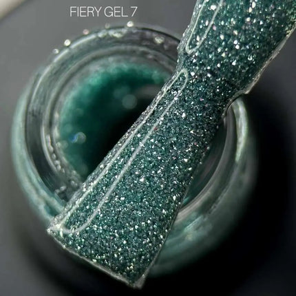 Saga Fiery Gel Polish №07 Jade 10ml