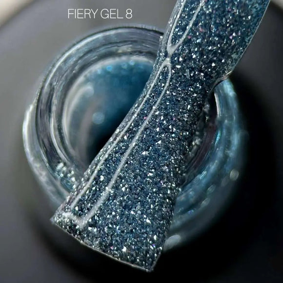 Saga Fiery Gel Polish №08 Μπλε Κίσσα 10ml