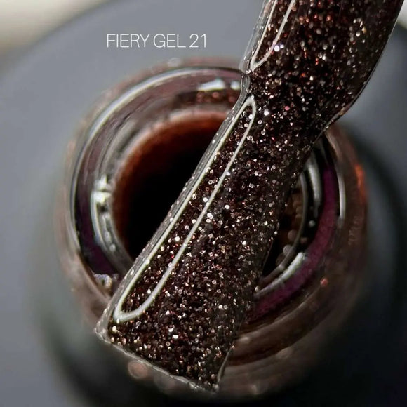 Saga Fiery Gel Polish №21 Σοκολάτα 10ml