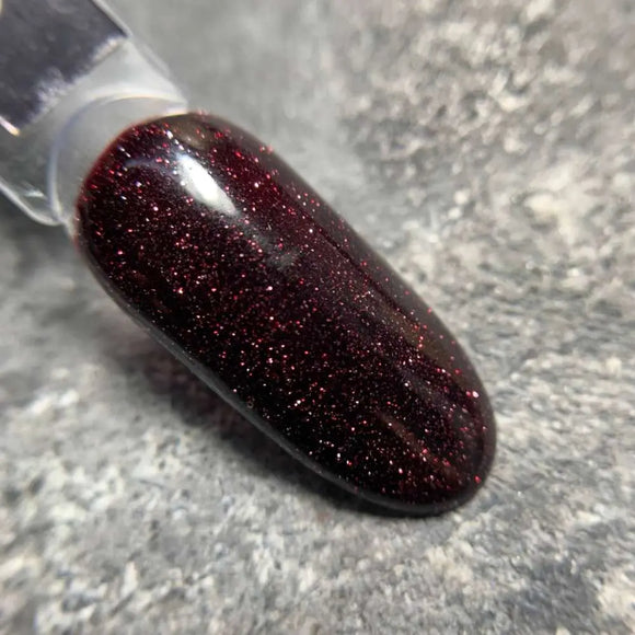 Saga Fiery Gel Polish №24 Σκούρο μπορντό 10ml